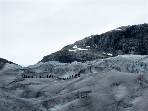 Группа на леднике